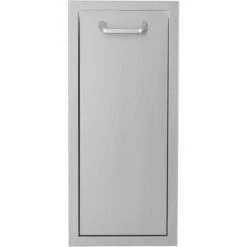 BBQ Direct Outdoor Kitchen 3-piece Set With Double Access Door & Narrow Roll-Out Trash Bin &Ã Outdoor Rated Drop-In Bar Sink -BBQDIRECT Sales bbq 260 trnw drw thumb 2