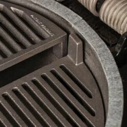 Goldens' Cast Iron 20.5-Inch Stand-Alone Cooker - 13505 -BBQDIRECT Sales bbq grill kamado cooker 2 half grates goldens cast iron