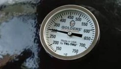 Goldens' Cast Iron 14-Inch Mini-Cooker - 13607 10 Goldens' Cast Iron 14-Inch Mini-Cooker - 13607 -BBQDIRECT Sales bbq grill kamado cooker temperature gage goldens cast iron 2