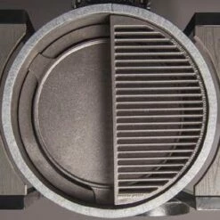 Goldens' Cast Iron 20.5-Inch Stand-Alone Cooker - 13505 -BBQDIRECT Sales bbq grill kamado cooker top view plates goldens cast iron