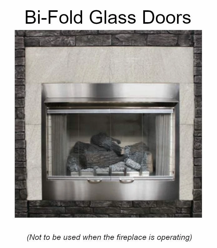 Empire Carol Rose Outdoor 42 Inch Bi-Fold Glass Doors - BDO42SS 3 Empire Carol Rose Outdoor 42 Inch Bi-Fold Glass Doors - BDO42SS