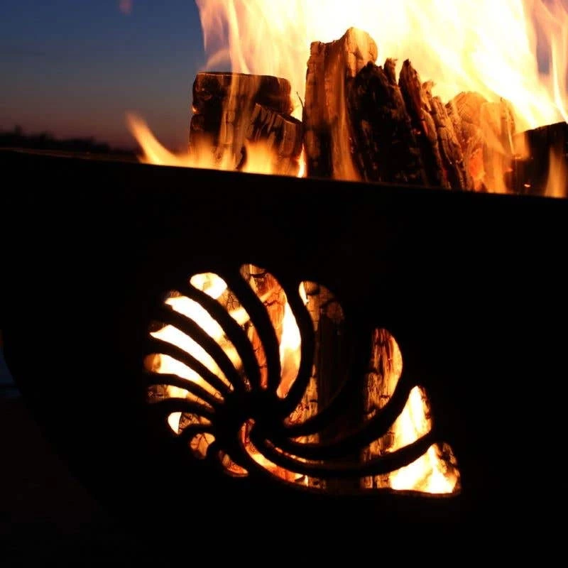 Fire Pit Art 36 Inch Gas Fire Pit - Beachcomber 7 Fire Pit Art 36 Inch Gas Fire Pit - Beachcomber - Image 5