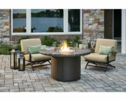 The Outdoor Greatroom Beacon Chat Height Gas Fire Pit Table - BC-20 -BBQDIRECT Sales beacon noche 2