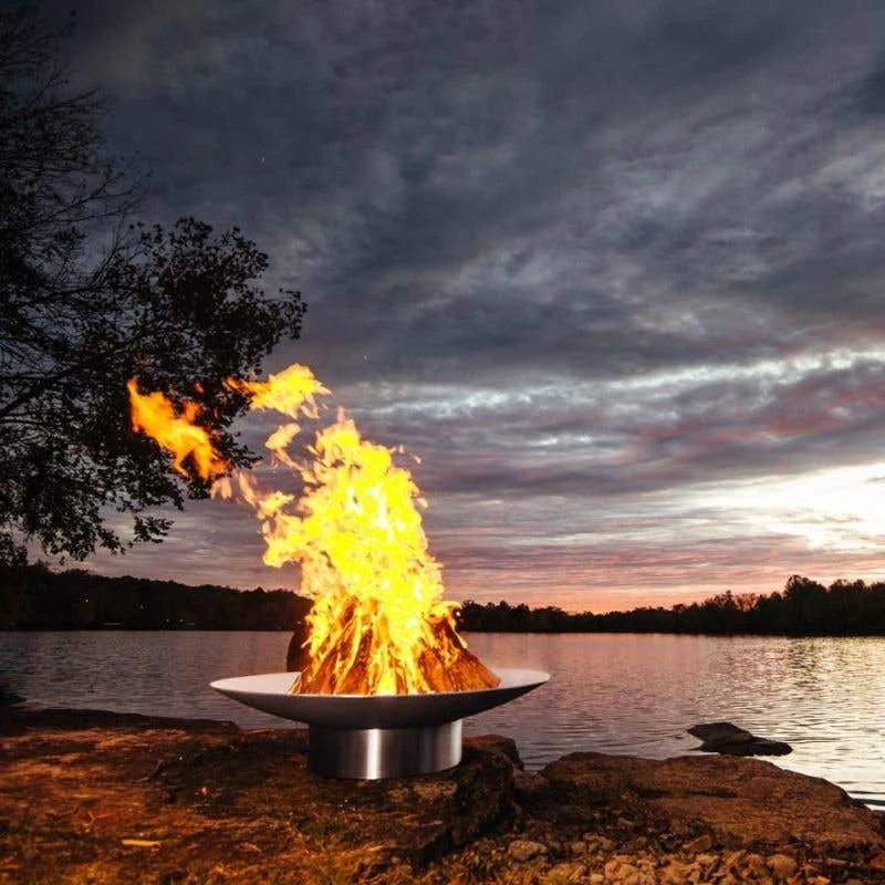 Fire Pit Art 70 Inch Wood Fire Pit - Bella Vita 4 Fire Pit Art 70 Inch Wood Fire Pit - Bella Vita - Image 2