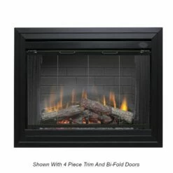 Dimplex 39 Inch Electric Fireplace Deluxe- BF39DXP 15 Dimplex 39 Inch Electric Fireplace Deluxe- BF39DXP -BBQDIRECT Sales bf39dxp bi fold doors and 4 piece trim