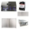 Buck Grill 32" Grill Package With Side Burner, Cover, Access Doors And Island Vents