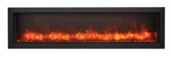Amantii - BI-SLIM Electric Fireplace Series - BI-60-SLIM-OD -BBQDIRECT Sales bi 60 slim orange sable