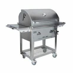 Bull Bison 30-Inch Charcoal Stainless Steel Grill W/Cart - 88000