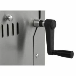 Bull Bison 30-Inch Charcoal Stainless Steel Grill W/Cart - 88000 -BBQDIRECT Sales bison handle close up