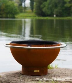 Fire Pit Art 48 Inch Gas Fire Pit - Bella Luna