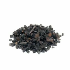 American Fyre Designs Manhattan Outdoor Fireplace -BBQDIRECT Sales black glass