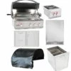 Blaze Professional 6-Piece 34-Inch Gas Outdoor Kitchen Package -BBQDIRECT Sales blaze pro 6piece package 34in