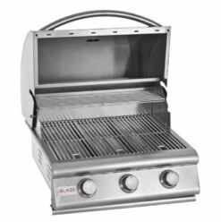 Blaze Prelude LBM 25-Inch 3-Burner Built-In Gas Grill - BLZ-3LBM