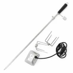 Blaze Rotisserie Kit For 32-Inch Charcoal & 4-Burner Gas Grills - BLZ-34-ROTIS-SS