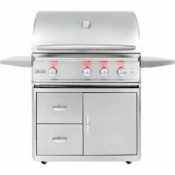 Blaze Professional 34-Inch 3-Burner Freestanding Gas Grill With Rear Infrared Burner - BLZ-3PRO / BLZ-3PRO-CART-LTSC -BBQDIRECT Sales blz 3pro ng 2
