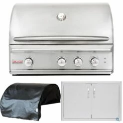 Blaze Professional 3-Piece 34-Inch Gas Outdoor Kitchen Package