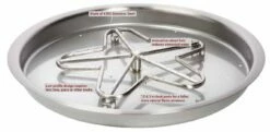 HPC 37-Inch Electronic Ignition Bowl Pan Gas Fire Pit Kit - PENTA37EI -BBQDIRECT Sales bowl pan thumbnail 1
