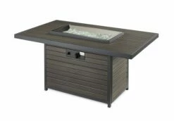 The Outdoor Greatroom Brooks 50-Inch Rectangular Gas Fire Pit Table - BRK-1224-K -BBQDIRECT Sales brooks 1