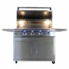 Buck Grill 4-Burner 32" Gas Grill With Portable Cart