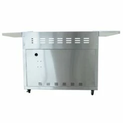 Buck Grill 5-Burner 40" Gas Grill With Portable Cart -BBQDIRECT Sales buckstove buckgrill 40in centerfacing cart 1