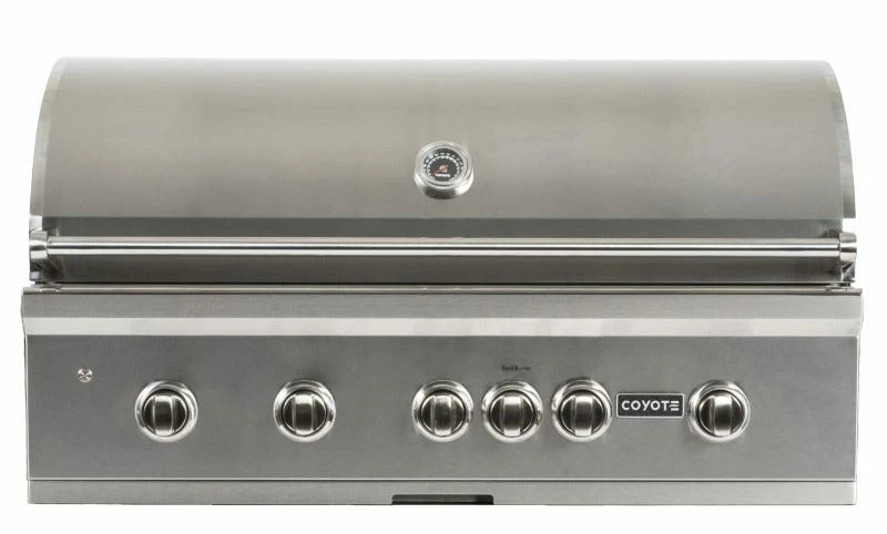 Coyote S-Series 42-Inch 5 Burner Built-In Gas Grill With Rapidsear Infrared Burner & Rotisserie - C2SL42 15 Coyote S-Series 42-Inch 5 Burner Built-In Gas Grill With Rapidsear Infrared Burner & Rotisserie - C2SL42 - Image 13
