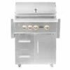 Coyote S-Series 30-Inch 3 Burner Freestanding Gas Grill With Rapidsear Infrared Burner & Rotisserie - C2SL30-FS