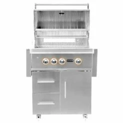 Coyote S-Series 30-Inch 3 Burner Freestanding Gas Grill With Rapidsear Infrared Burner & Rotisserie - C2SL30-FS -BBQDIRECT Sales c2sl30lp fs 2 1