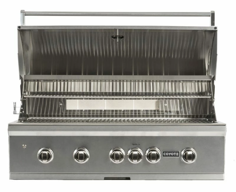 Coyote S-Series 42-Inch 5 Burner Built-In Gas Grill With Rapidsear Infrared Burner & Rotisserie - C2SL42 4 Coyote S-Series 42-Inch 5 Burner Built-In Gas Grill With Rapidsear Infrared Burner & Rotisserie - C2SL42 - Image 2