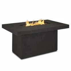 Real Flame Ventura Rectangular Propane Fire Table With Natural Gas Conversion- Kodiak Brown - C9640LP-TKB