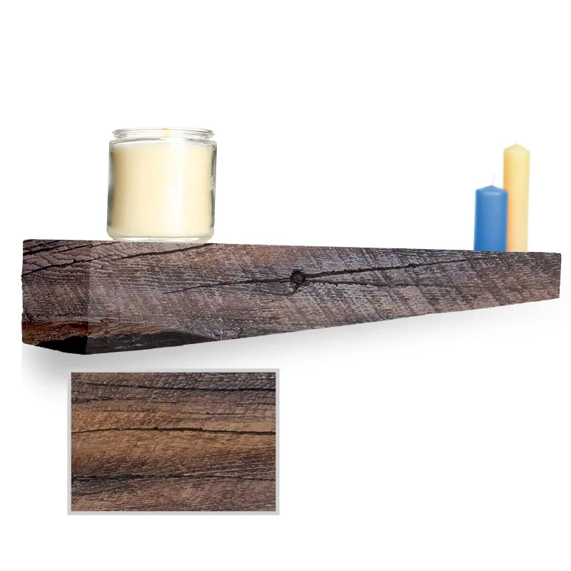 Lexington Hearth Cabin Pine Maduro 6â Fireplace Non-Combustible Mantel - CP-6-LH-MD 3 Lexington Hearth Cabin Pine Maduro 6â Fireplace Non-Combustible Mantel - CP-6-LH-MD