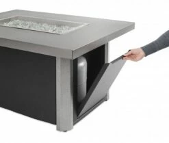 The Outdoor GreatRoom Company Caden Fire Pit Table - CAD-1224 -BBQDIRECT Sales cad 1224door