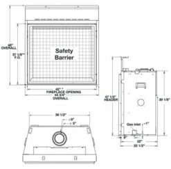 Napoleon Elevation X 42 Direct Vent Gas Fireplace - EX42 -BBQDIRECT Sales capture2 3 1