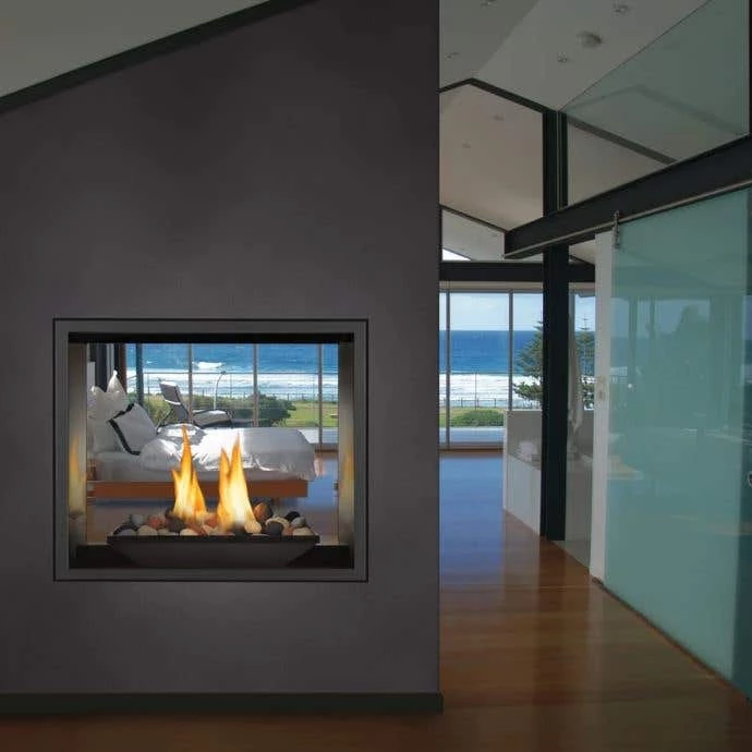 Napoleon High Definition 81 See Thru Direct Vent Gas Fireplace - HD81NT-1 4 Napoleon High Definition 81 See Thru Direct Vent Gas Fireplace - HD81NT-1 - Image 2