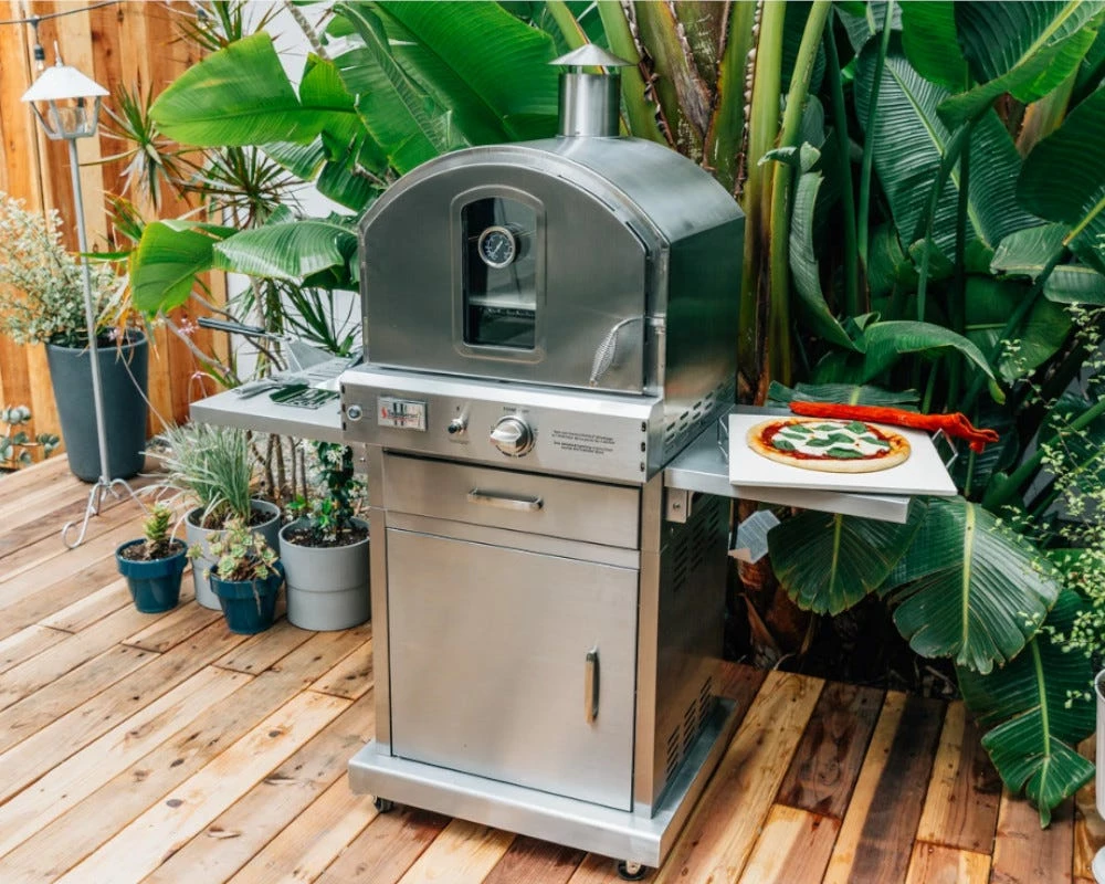 Summerset Grills Freestanding Outdoor Pizza Oven - SS-OVFS 3 Summerset Grills Freestanding Outdoor Pizza Oven - SS-OVFS