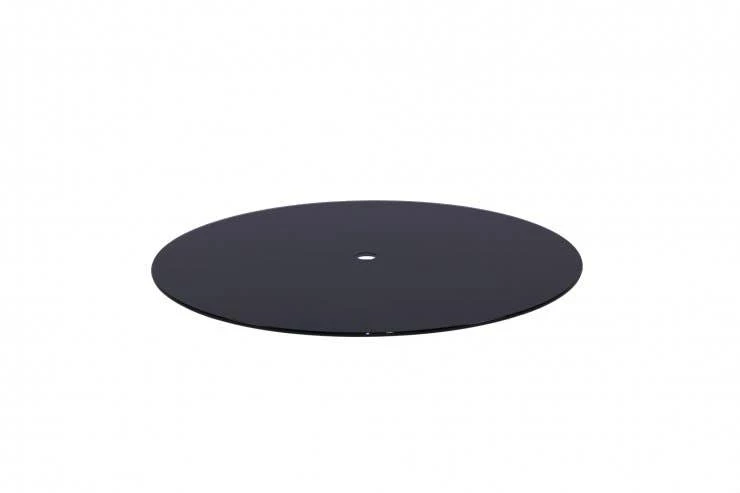 The Outdoor GreatRoom Company 20" Round Black Glass Burner Cover 4 The Outdoor GreatRoom Company 20" Round Black Glass Burner Cover - Image 2
