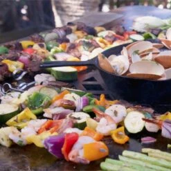 Hancock Grills Sterling 40 Wood And Charcoal Grill/Griddle -BBQDIRECT Sales cooktop