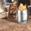 Extreme Fire Smokeless Stainless Steel Fire Pit - 50101 2 Extreme Fire Smokeless Stainless Steel Fire Pit - 50101 -BBQDIRECT Sales couple sitting outside the tent pzrwch8