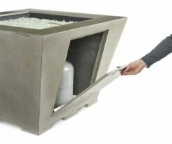 The Outdoor Greatroom Cove 37-Inch Square Gas Fire Pit Bowl - CV-2424 -BBQDIRECT Sales cv 2424door