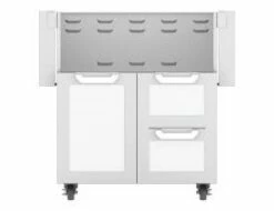 Hestan 30-Inch Grill W/ Sear Burner & Rotisserie On Double Drawer & Door Tower Cart - GMBR30 -BBQDIRECT Sales cylwb8xtywns8y49pxlx 3