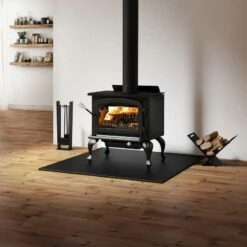 Drolet Columbia II Meduim Wood Burning Stove - Heats Up To 1800 Square Feet -BBQDIRECT Sales db03016 1