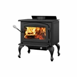 Drolet Columbia II Meduim Wood Burning Stove - Heats Up To 1800 Square Feet -BBQDIRECT Sales db03016 4