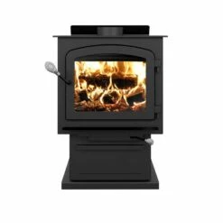 Drolet Myraid II Extra Large Wood Burning Stove - Heats Up To 2300 Square Feet