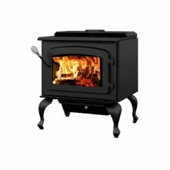 Drolet Escape Large Wood Burning Stove - Heats Up To 1800 Square Feet -BBQDIRECT Sales db03105 escape 1800 right