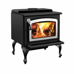 Drolet Escape 1800 - On Legs & Brushed Nickel Door Large Wood Burning Stove - Heats Up To 2100 Square Feet 12 Drolet Escape 1800 - On Legs & Brushed Nickel Door Large Wood Burning Stove - Heats Up To 2100 Square Feet -BBQDIRECT Sales db03112 2