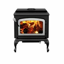 Drolet Escape 1800 - On Legs & Brushed Nickel Door Large Wood Burning Stove - Heats Up To 2100 Square Feet 10 Drolet Escape 1800 - On Legs & Brushed Nickel Door Large Wood Burning Stove - Heats Up To 2100 Square Feet -BBQDIRECT Sales db03112 3