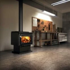 Drolet Escape 2100 Extra Large Wood Burning Stove - Heats Up To 2700 Square Feet -BBQDIRECT Sales db03129 1