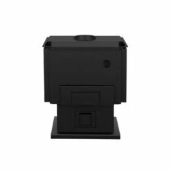 Drolet Escape Medium Wood Burning Stove - Heats Up To 1500 Square Feet -BBQDIRECT Sales db03135 escape 1500 back