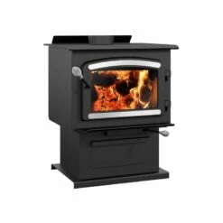 Drolet Heritage Large Wood Burning Stove With Blower - Heats Up To 2100 Square Feet 12 Drolet Heritage Large Wood Burning Stove With Blower - Heats Up To 2100 Square Feet -BBQDIRECT Sales db03190 2