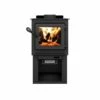 Drolet Deco Nano Small Wood Burning Stove - Heats Up To 1200 Square Feet 1 Drolet Deco Nano Small Wood Burning Stove - Heats Up To 1200 Square Feet -BBQDIRECT Sales db03215 3 1