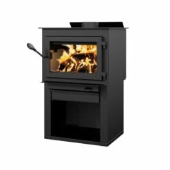 Drolet Deco Alto Large Wood Burning Stove - Heats Up To 2100 Square Feet -BBQDIRECT Sales db03220 4